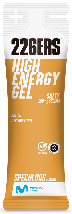 Гель 226ERS High Energy 50г углеводов 250мг пряное печенье 76г 24шт/уп 1824г