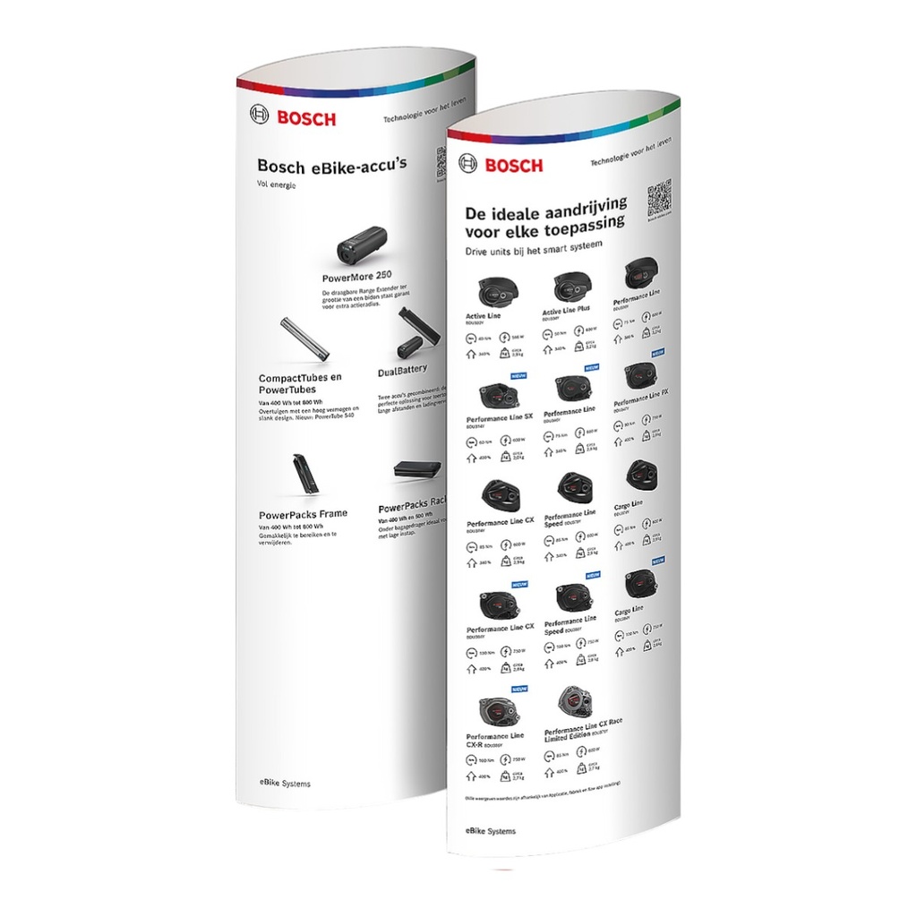 Bosch eBike Ellipse - Привідні блоки та акумулятори NL