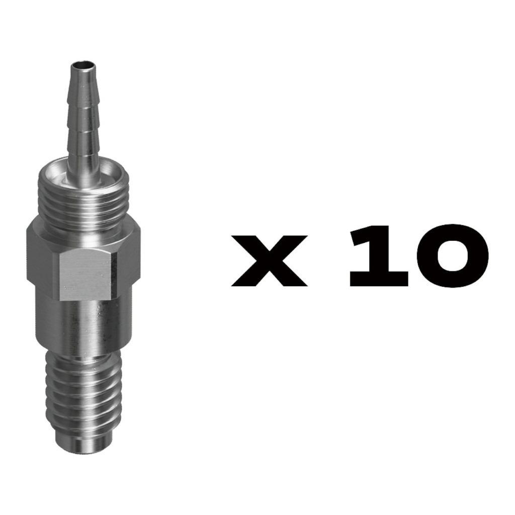 Прямий фітинг ETT з шипами M6