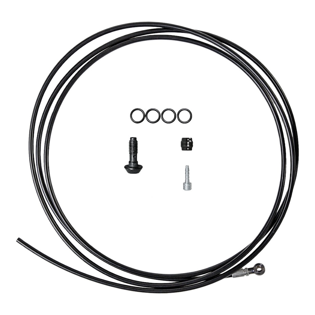 Гальмівна трубка дискового типу, банджо - 90°, 2500 мм