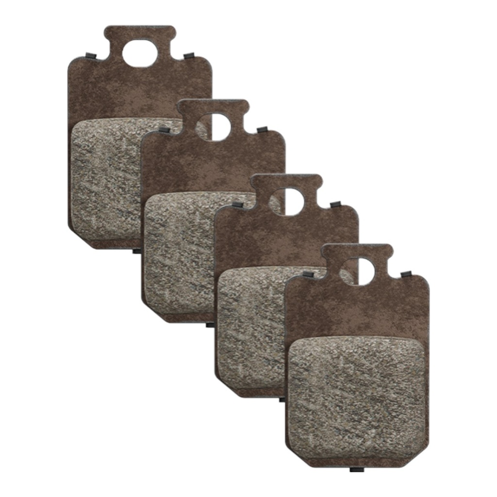 Гальмівні колодки MDP 8+ ЧОРНИЙ/СІРИЙ (PU = 1 комплект)