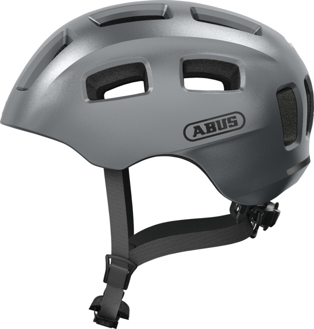 Велошолом дитячий ABUS YOUN-I 2.0 graphite silver S