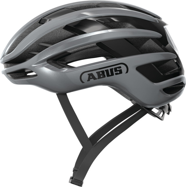 Велошолом спортивний ABUS AIRBREAKER 2.0 graphite silver M