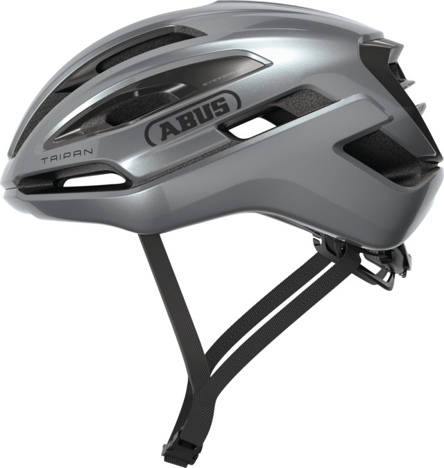 Велошолом спортивний ABUS TAIPAN graphite silver M