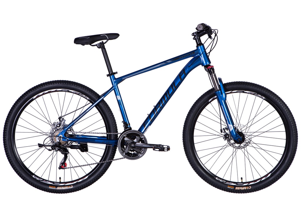 Велосипед AL 27.5" Formula MOTION DD FR рама-18" синiй з чорним 2026