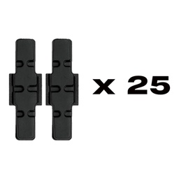 [2701577] Гальмівні колодки чорного кольору (в упаковці = 25 комплектів)